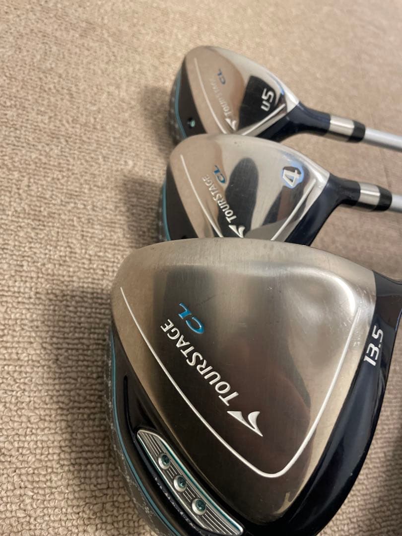 ツアーステージレディースゴルフクラブセット