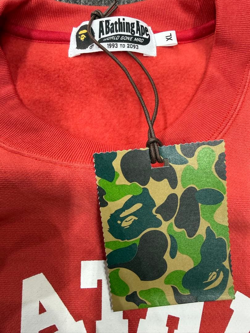A BATHING APE クルーネック スウェット