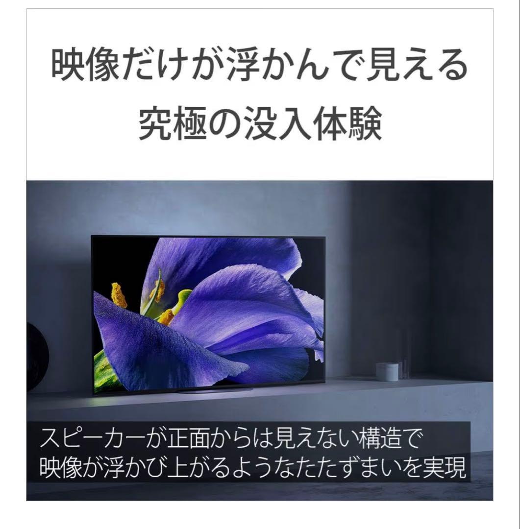 【p様】SONY 2019年製 65型 BRAVIA KJ-65A9G