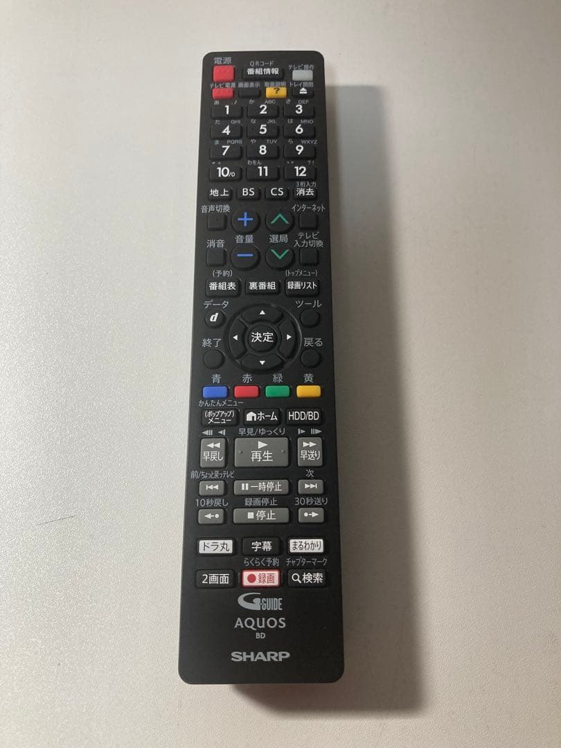 SHARPブルーレイディスクレコーダー　2B-CO5CW1 500GB