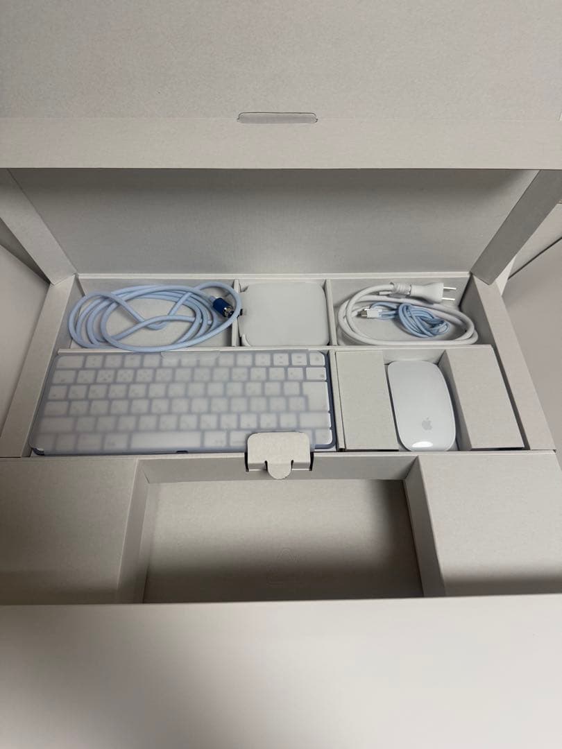 【超美品】IMac（ブルー）M4 16GB/256GB 24インチ AC+