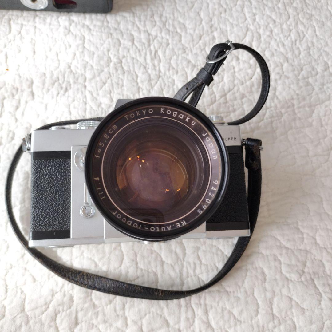 年代物　TOPCON　RE SUPER　トプコン RE スーパー　カメラ　ケース