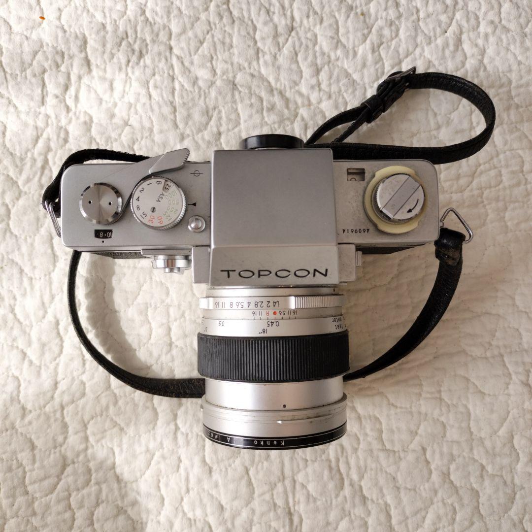 年代物　TOPCON　RE SUPER　トプコン RE スーパー　カメラ　ケース