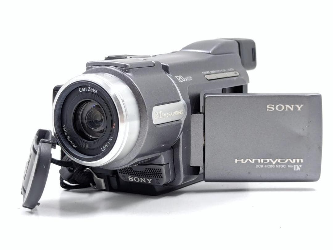 miniDVのダビングに！ SONY ビデオカメラ DCR-HC88
