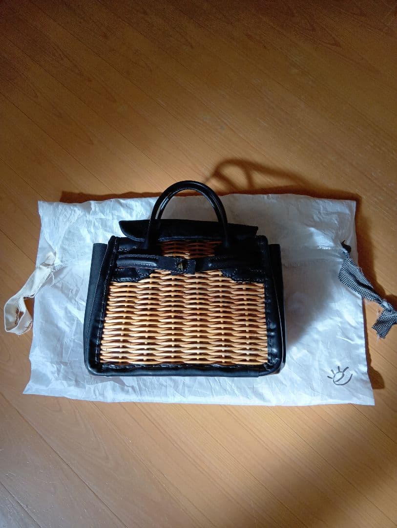 ebagos エバゴス　スタイリストバッグ BLACK カゴバーキン