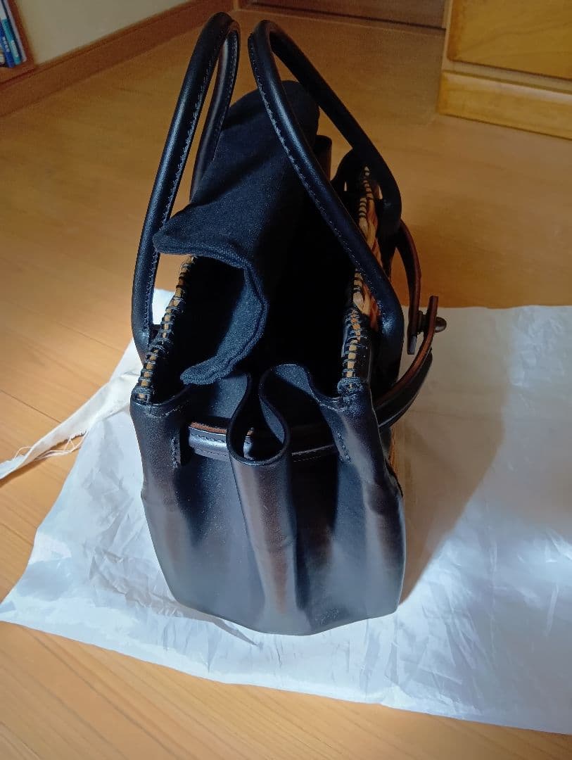 ebagos エバゴス　スタイリストバッグ BLACK カゴバーキン