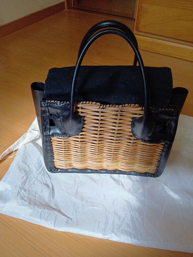 ebagos エバゴス　スタイリストバッグ BLACK カゴバーキン