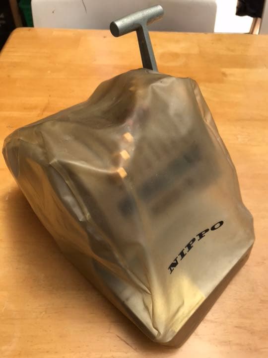 送料無料　小切手印字機　手形印字機　NIPPO 製品　昭和レトロ