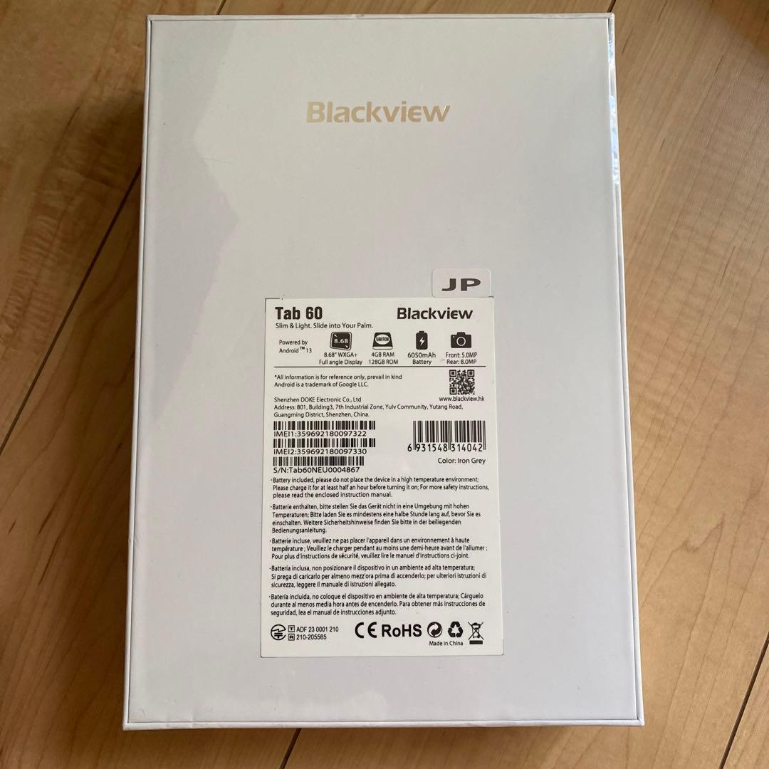 新品未開封 Blackview Tab60 8.68インチタブレット
