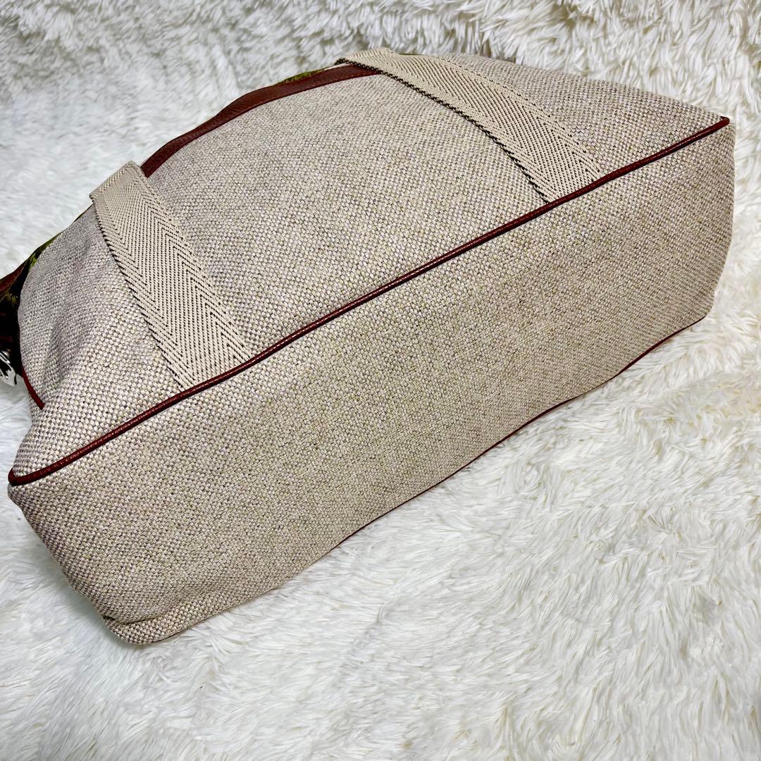 【希少デザイン】Orobianco 2WAY ビジネスバッグ　レザー　千鳥格子