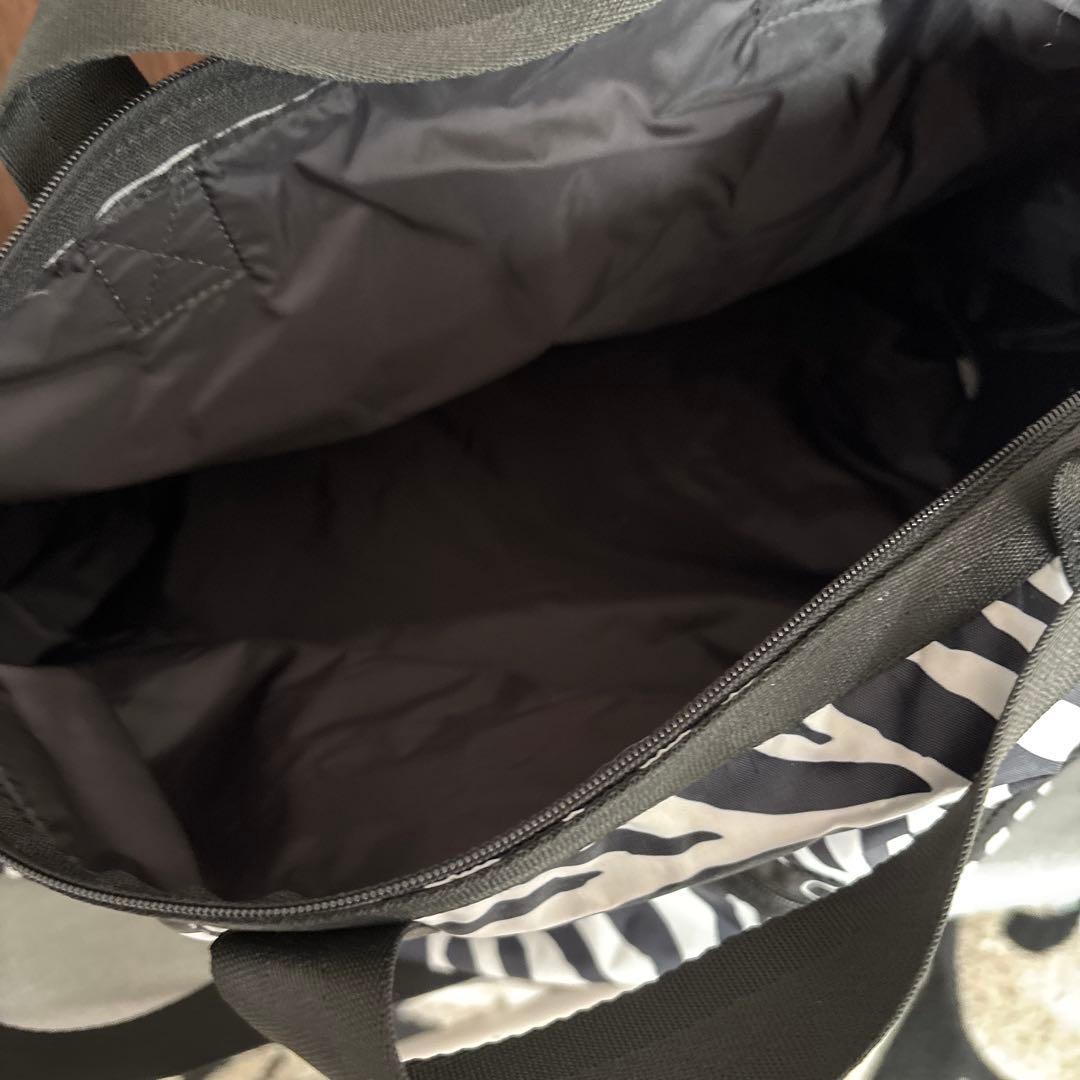 LESPORTSAC ゼブラ柄　ボストンバック　3点セット