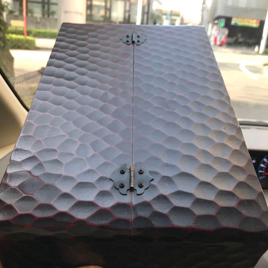 鎌倉彫　引き出し５個　隠れ引き出しあり