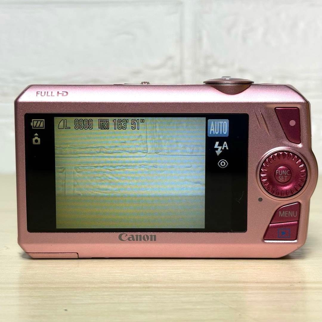 Canon IXY 50S キャノン コンデジ ピンク SDHCカード付