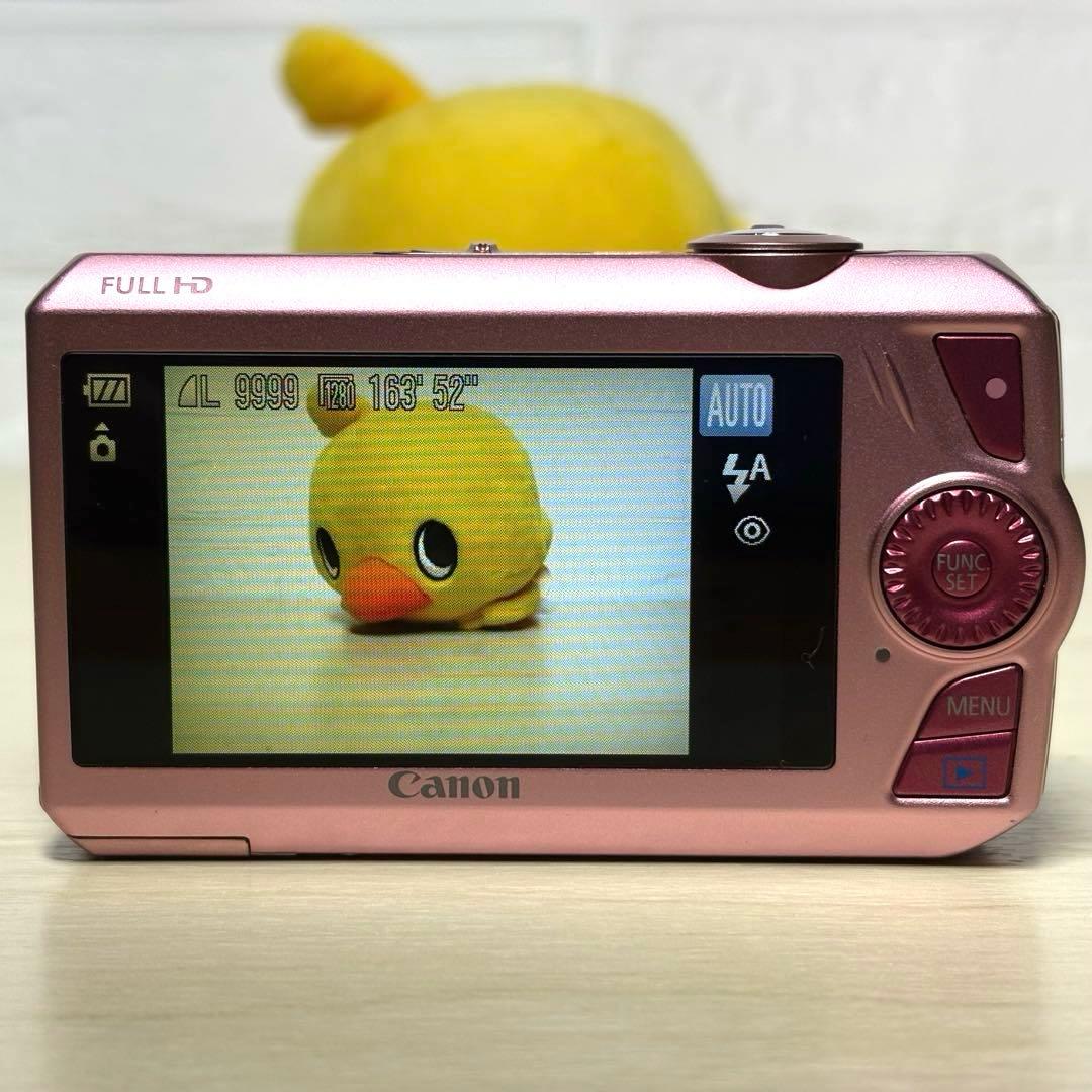 Canon IXY 50S キャノン コンデジ ピンク SDHCカード付