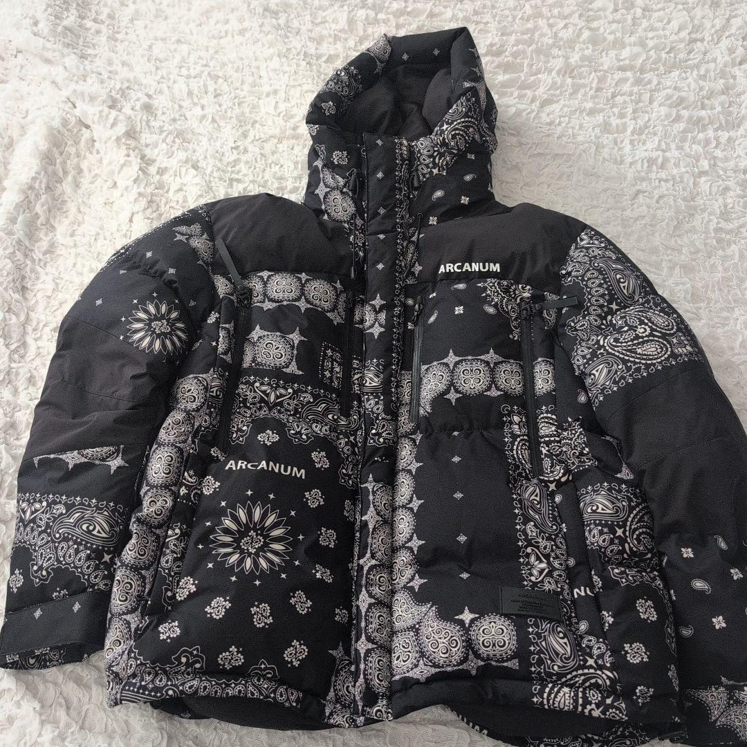 ARCANUM DESIGN AR ストレッチ マウンテンダウンジャケット