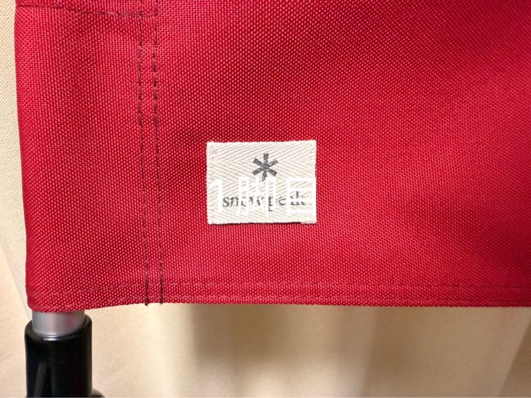  peak スノーピーク　FDチェアワイド RD 赤　2脚セット