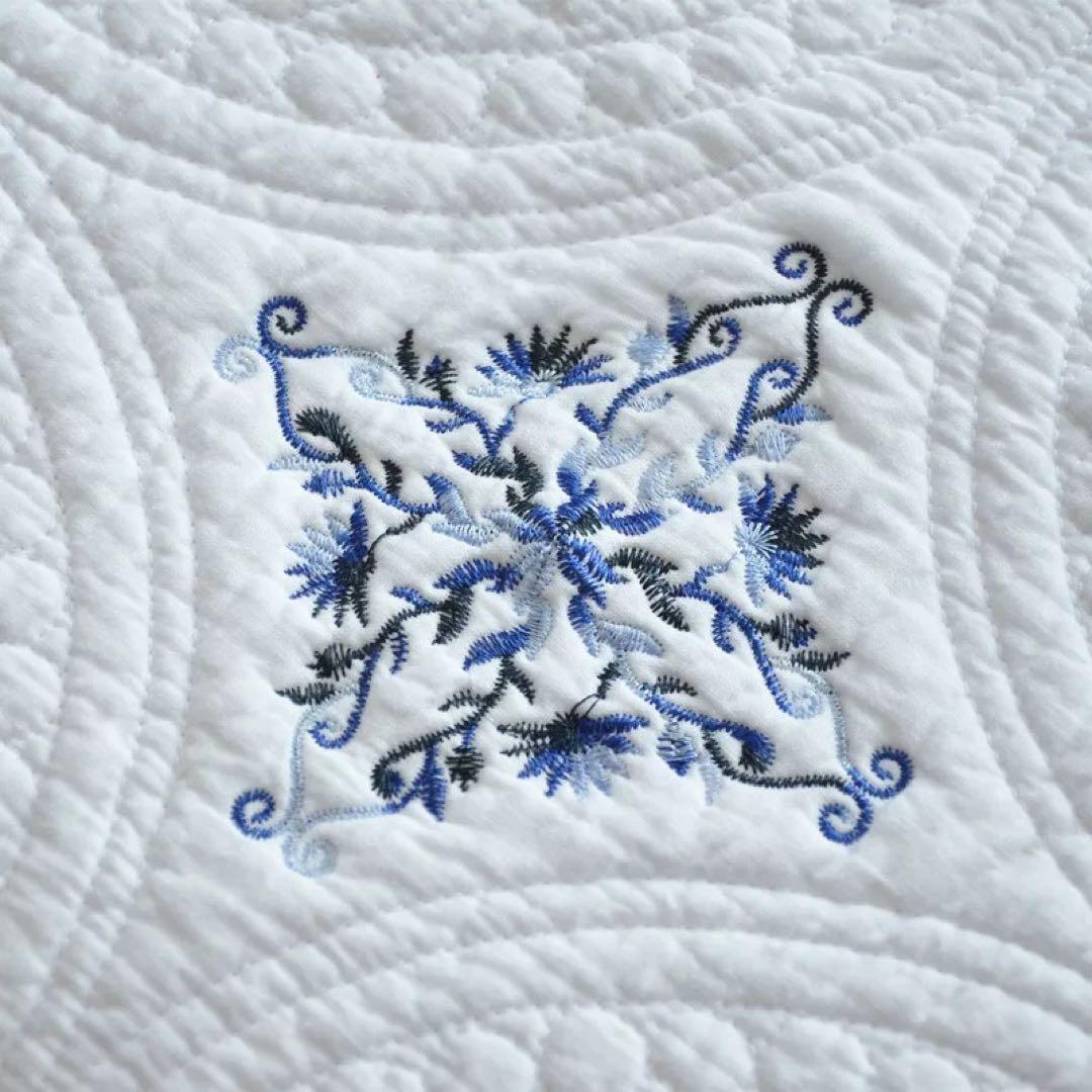 キルトベッドカバー3点セット綿マルチカバー キルティング LMJSL