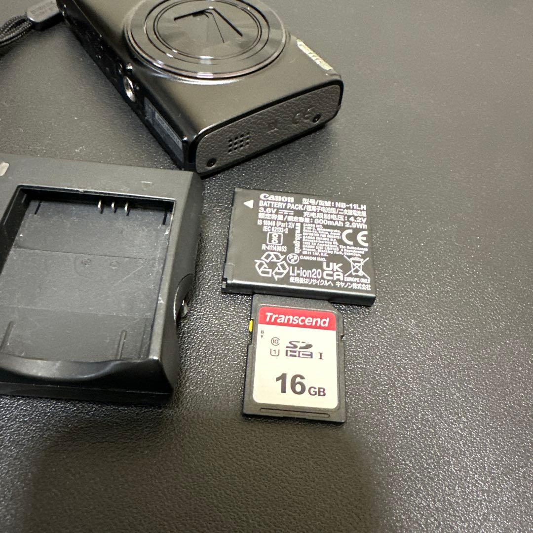 美品　キャノンCanon IXY650 ブラック　Wi-Fi機能 動作品