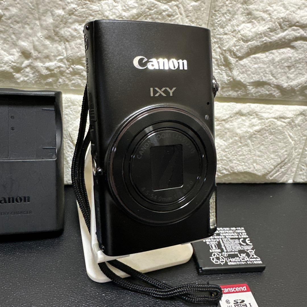 美品　キャノンCanon IXY650 ブラック　Wi-Fi機能 動作品