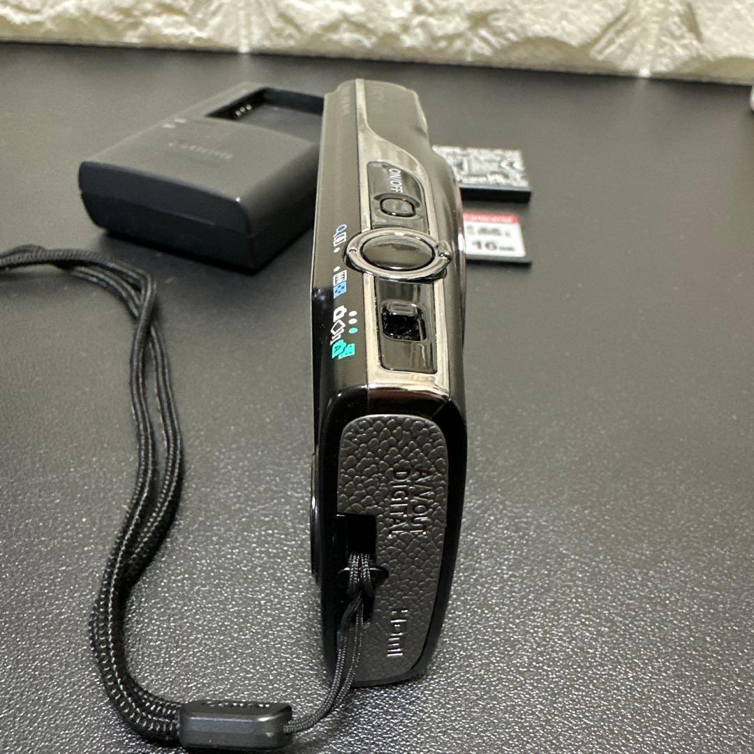 美品　キャノンCanon IXY650 ブラック　Wi-Fi機能 動作品