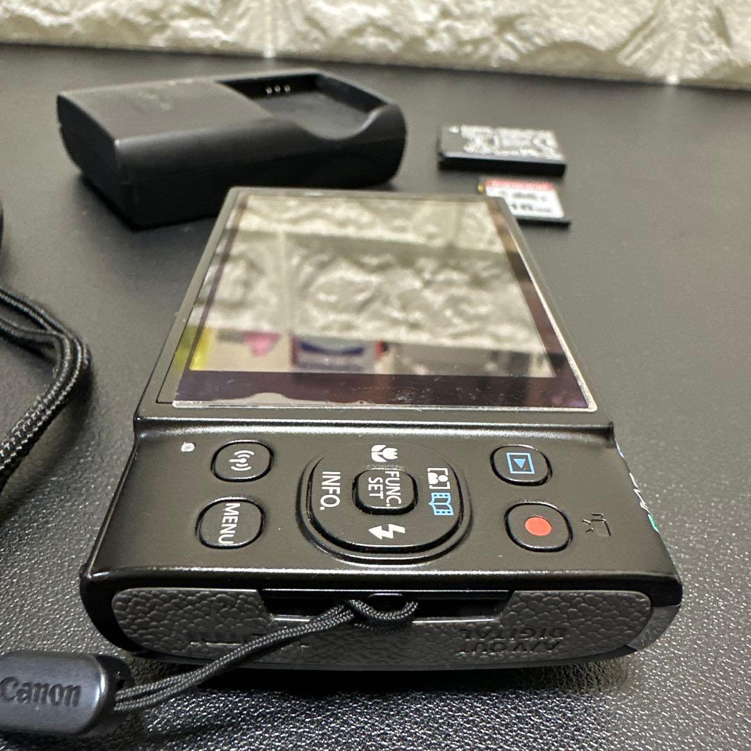 美品　キャノンCanon IXY650 ブラック　Wi-Fi機能 動作品