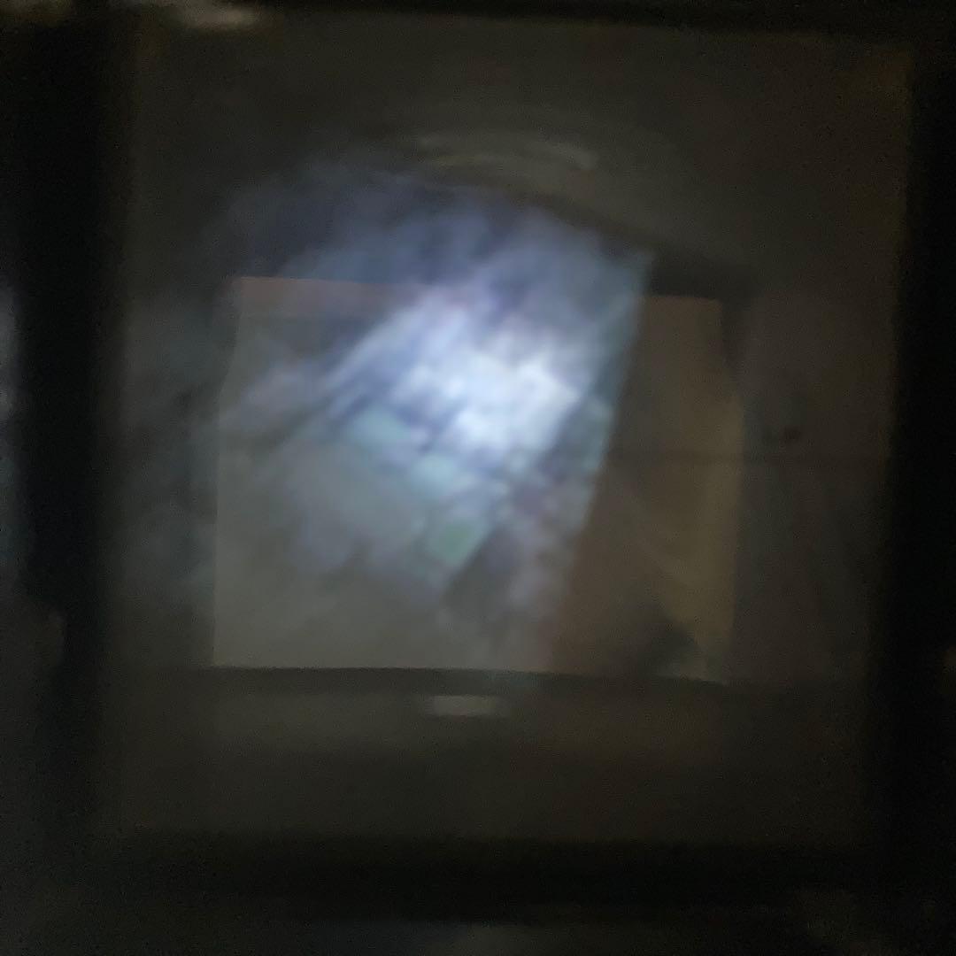 アンティーク蔵出し未使用近CRYSTAR FLEX 二眼レフ機能完動本体合皮傷無