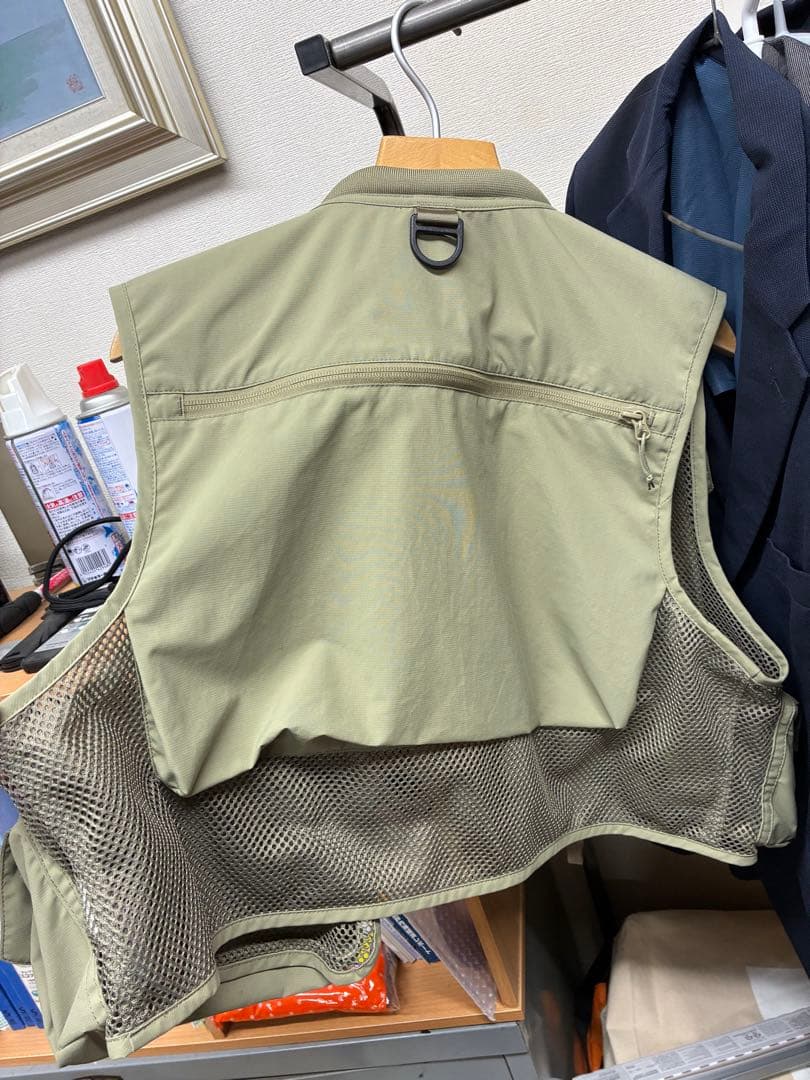 シムス　メッシュベスト　サイズM 渓流ルアー　ベイトフィネス　フライパッチ付