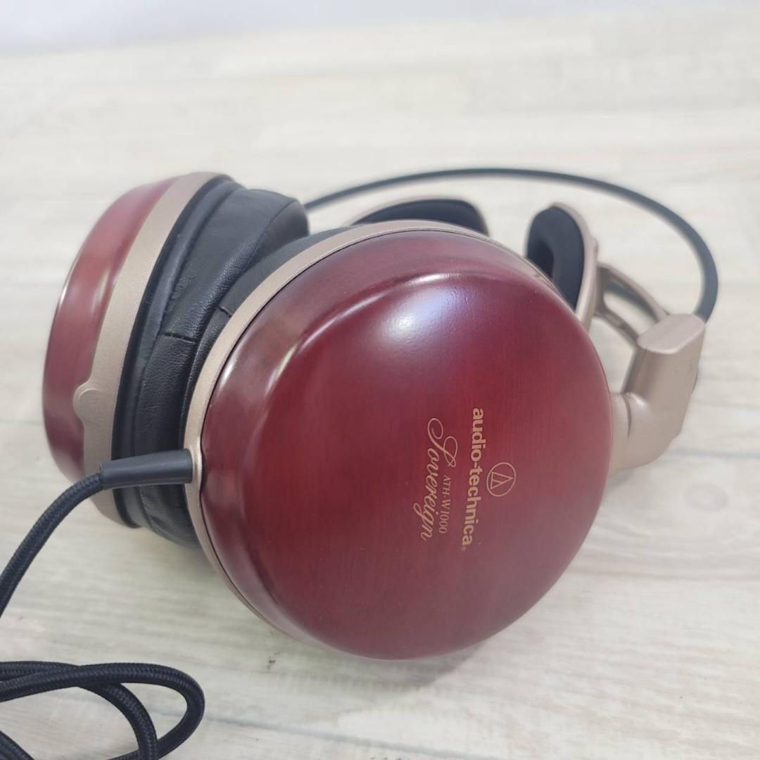 【良品】オーディオテクニカ ダイナミックヘッドホン ATH-W1000 ②