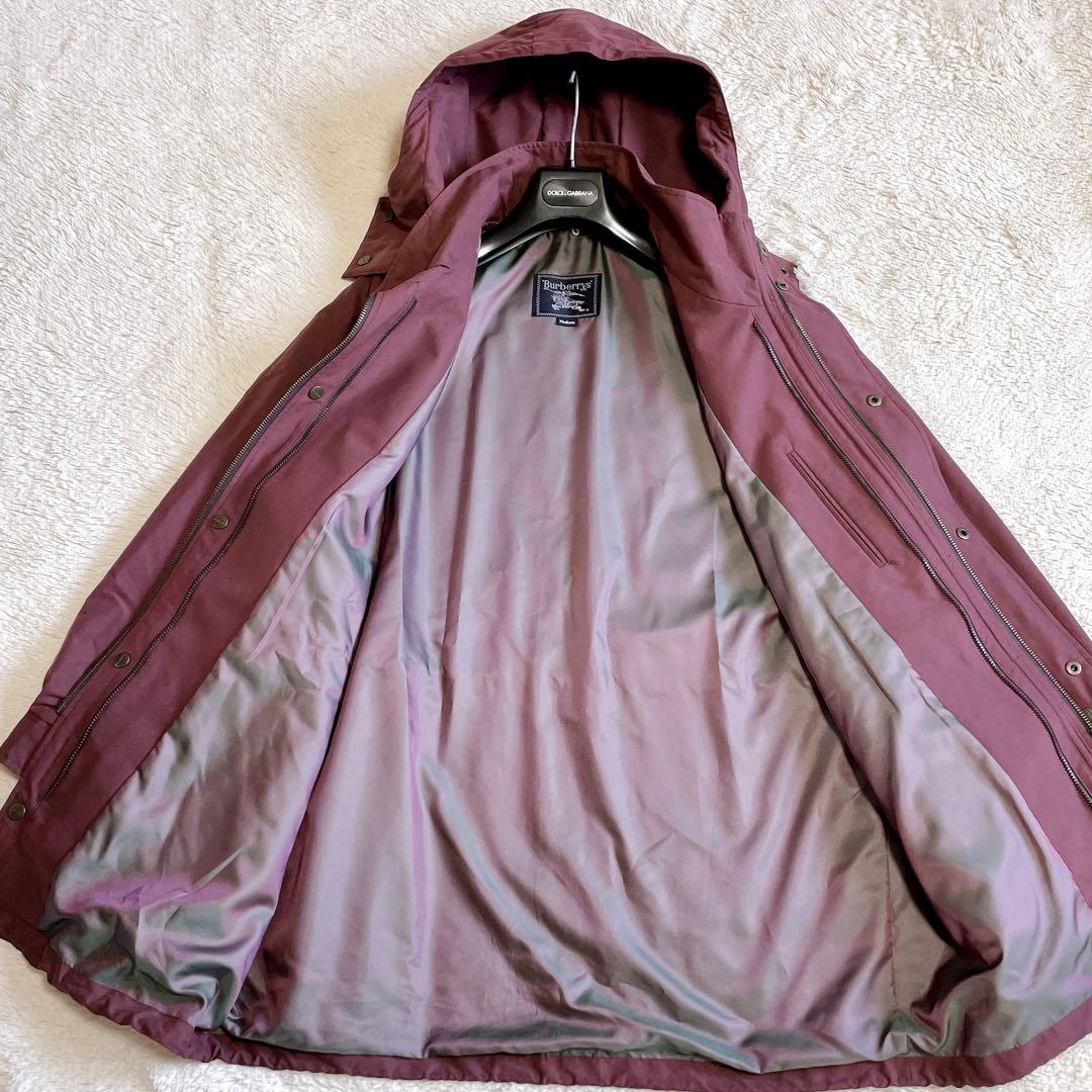 BURBERRY 80s ヴィンテージ モッズコート ブルゾン フードジャケット