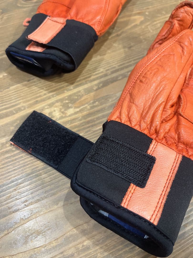 ⭐️美品⭐️HESTRA ヘストラ スキー スノーボード レザー ミトン グローブ