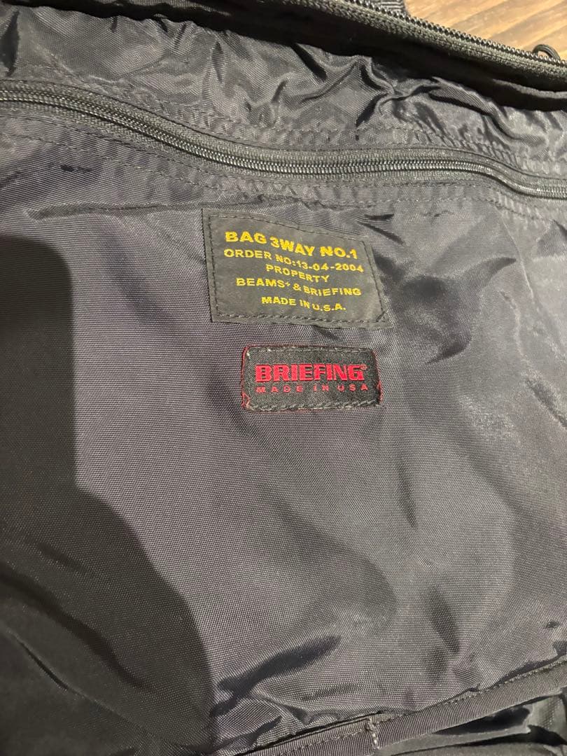 ☆極美品☆ ブリーフィング　ビームス　3way ビジネスバッグ