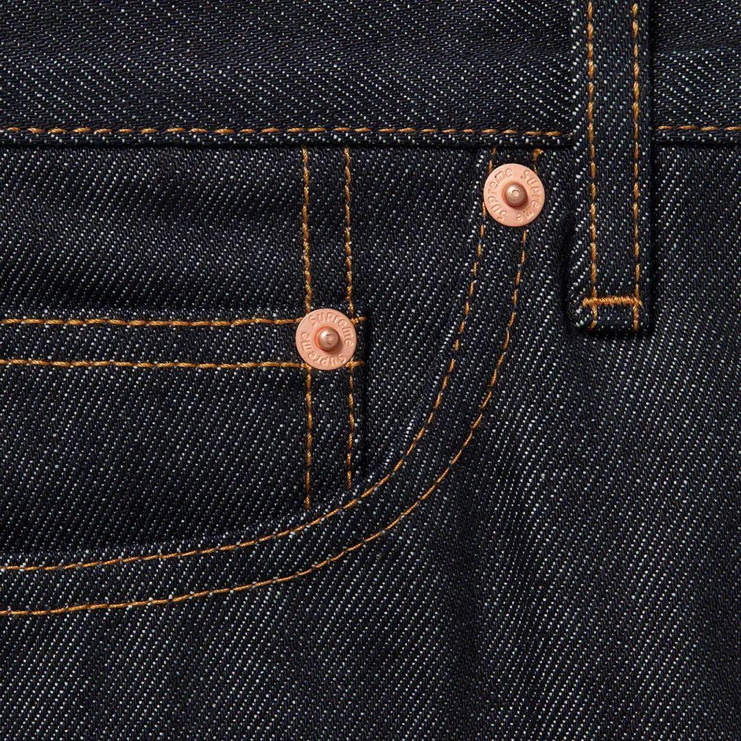 Supreme 22ss リジッド スリム ジーンズ サイズ30