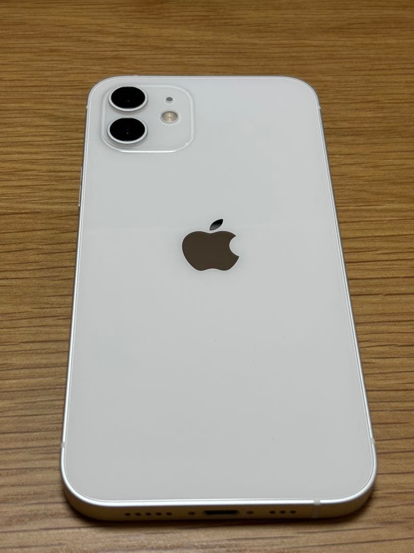 【美品】iPhone 12 128GB ホワイト SIMフリー