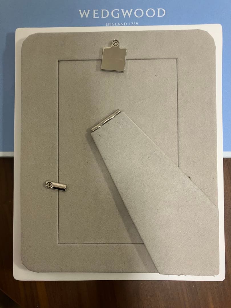  花柄フォトフレーム 陶器