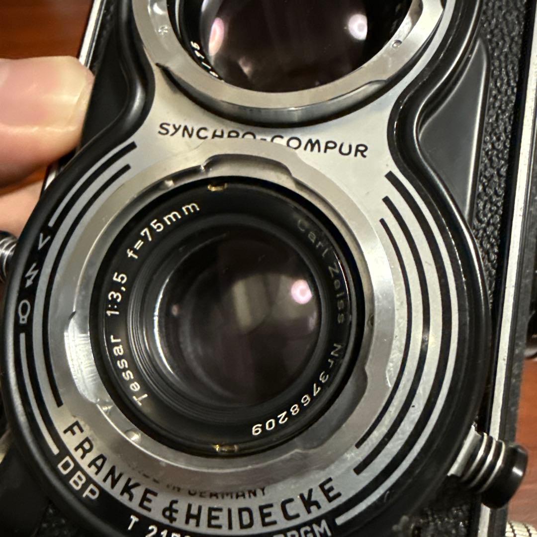 Rolleiflex 二眼レフ zeiss tessar 75mm F3.5