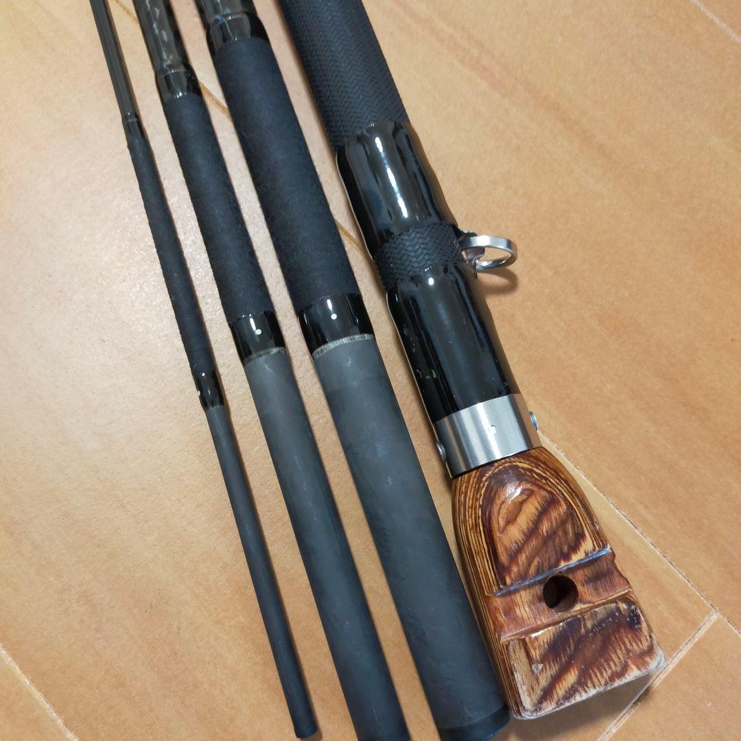 美品レジェンダー豪腕石鯛 540MH遠投 ロッド尻手ロープセット