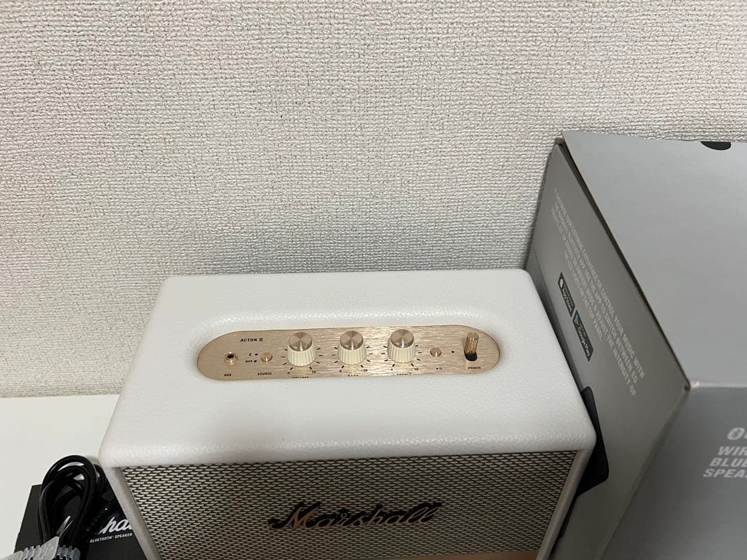 Marshall Acton II （White）新品同様！