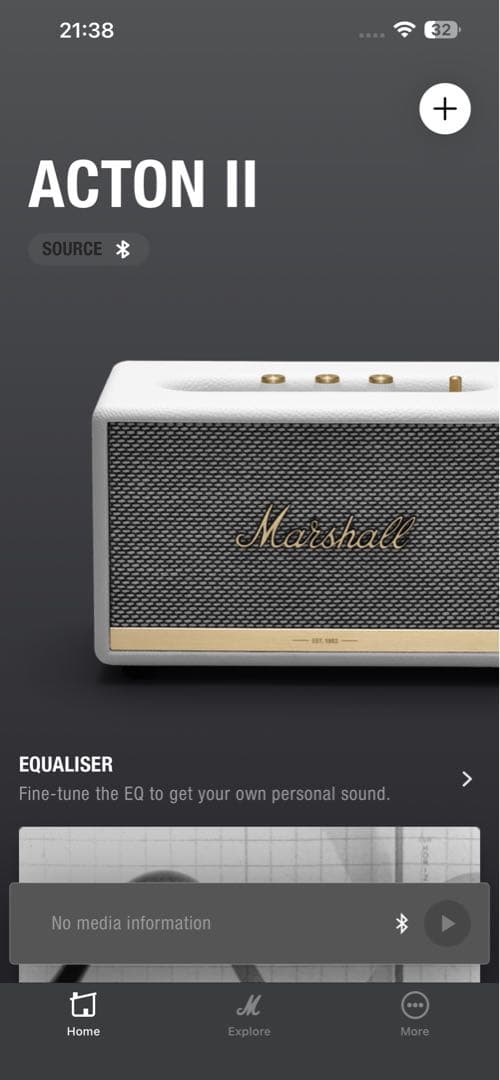 Marshall Acton II （White）新品同様！
