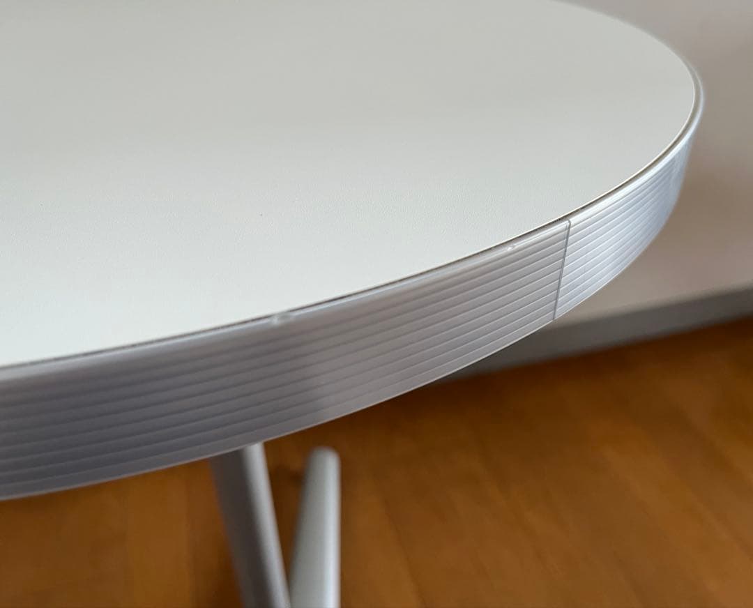 オカムラ Alt Cafeサイドテーブル　シンプルモダン ミニデスク　美品　白