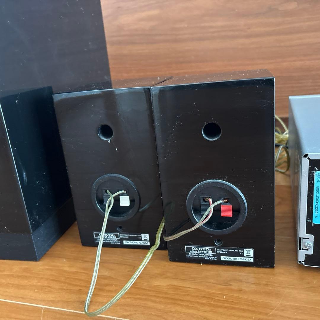 ONKYO 2.1chホームシアターシステム【ジャンク品】