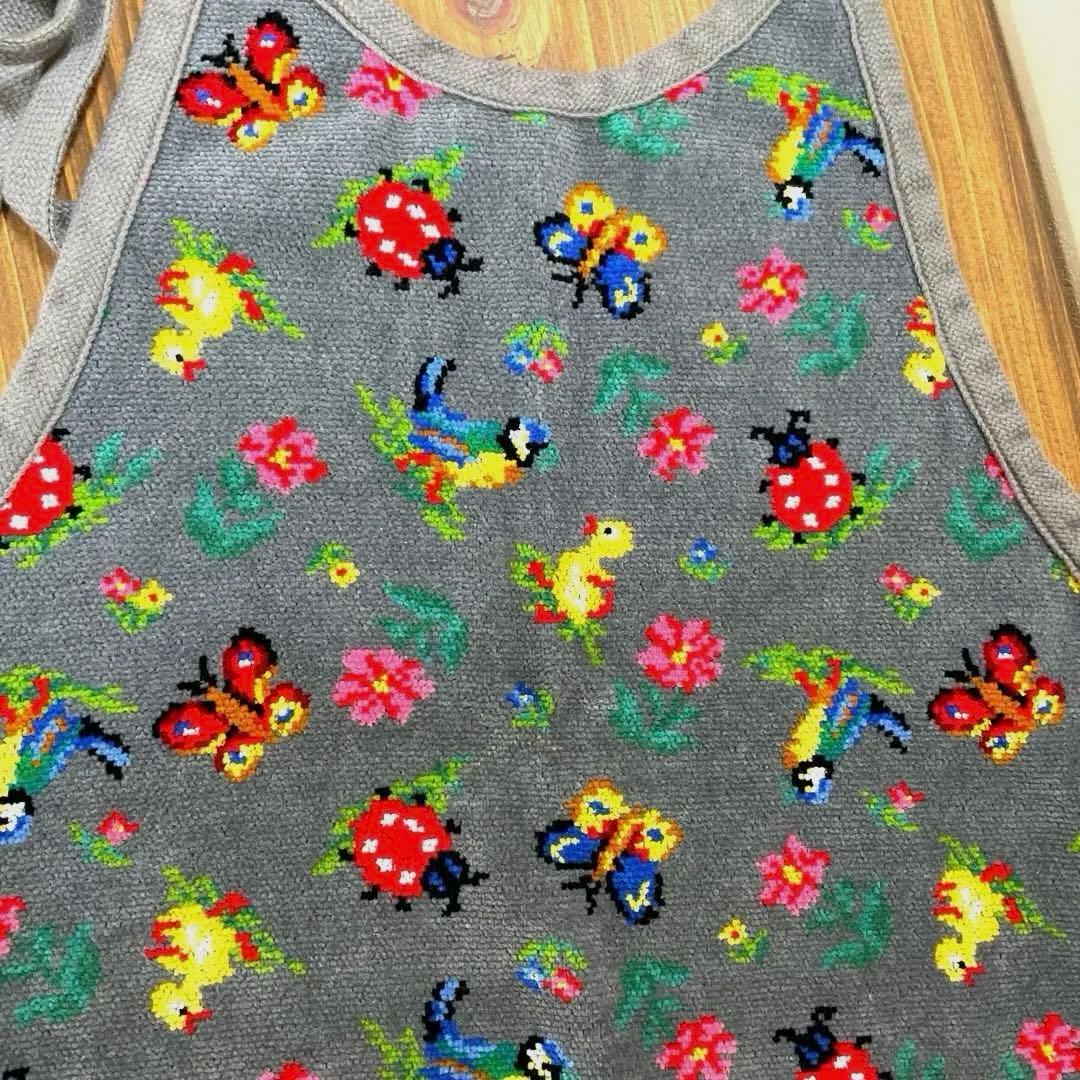 【WEB限定品】フェイラーハイジ　エプロン　グレー　完売品