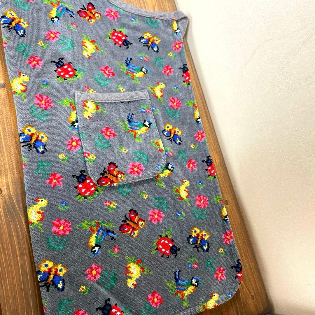 【WEB限定品】フェイラーハイジ　エプロン　グレー　完売品