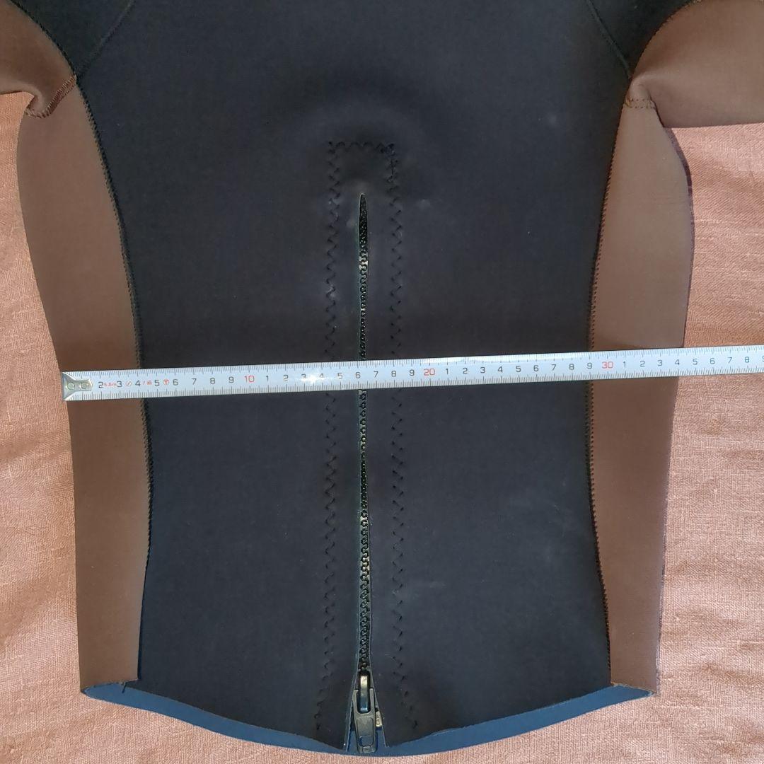 RASH 半袖タッパー ブラウン・ブラック既製L