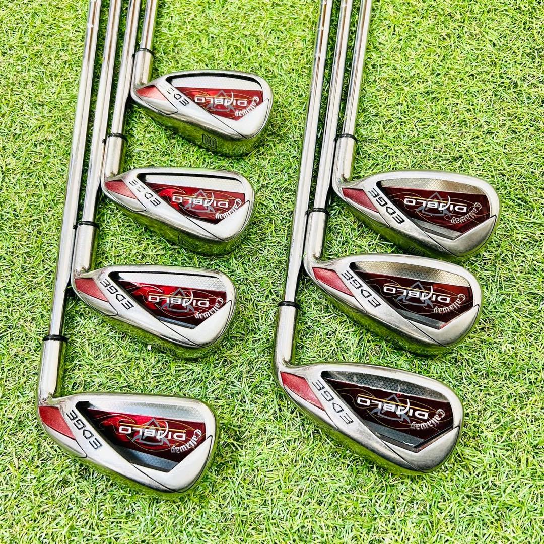キャロウェイ ディアブロ EDGE メンズ ゴルフセット 11本 初心者 S 右