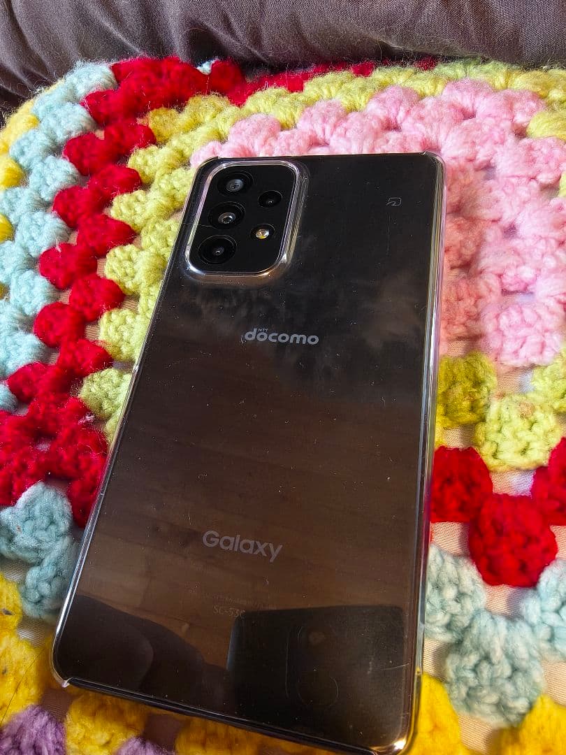 Galaxy docomo A53 5G ブラック 512GBのmicroSD付