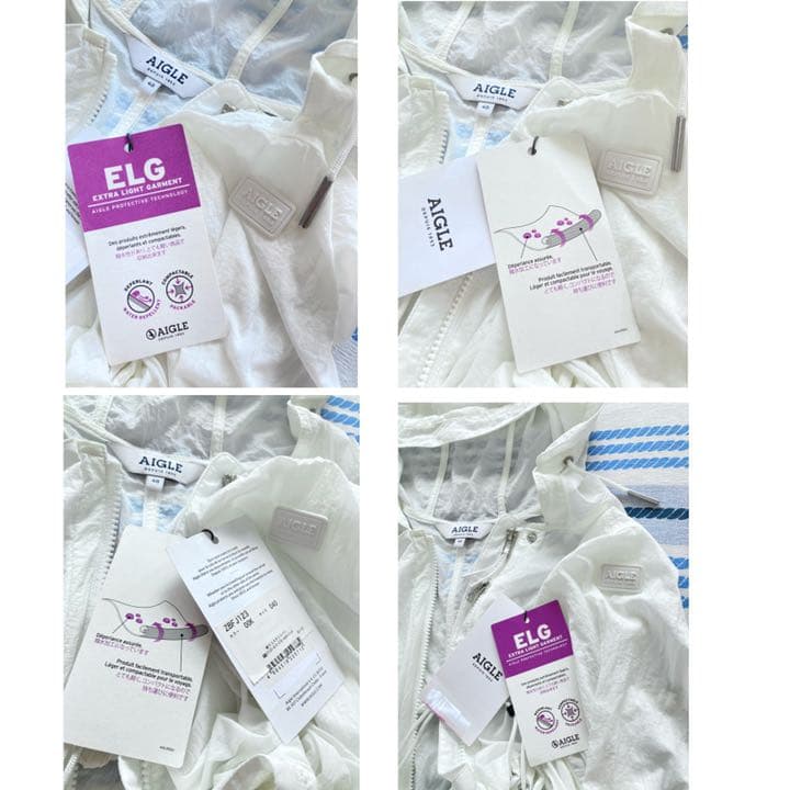 エーグルAIGLE 軽量撥水 ナイロンジャケット GOLFゴルフ