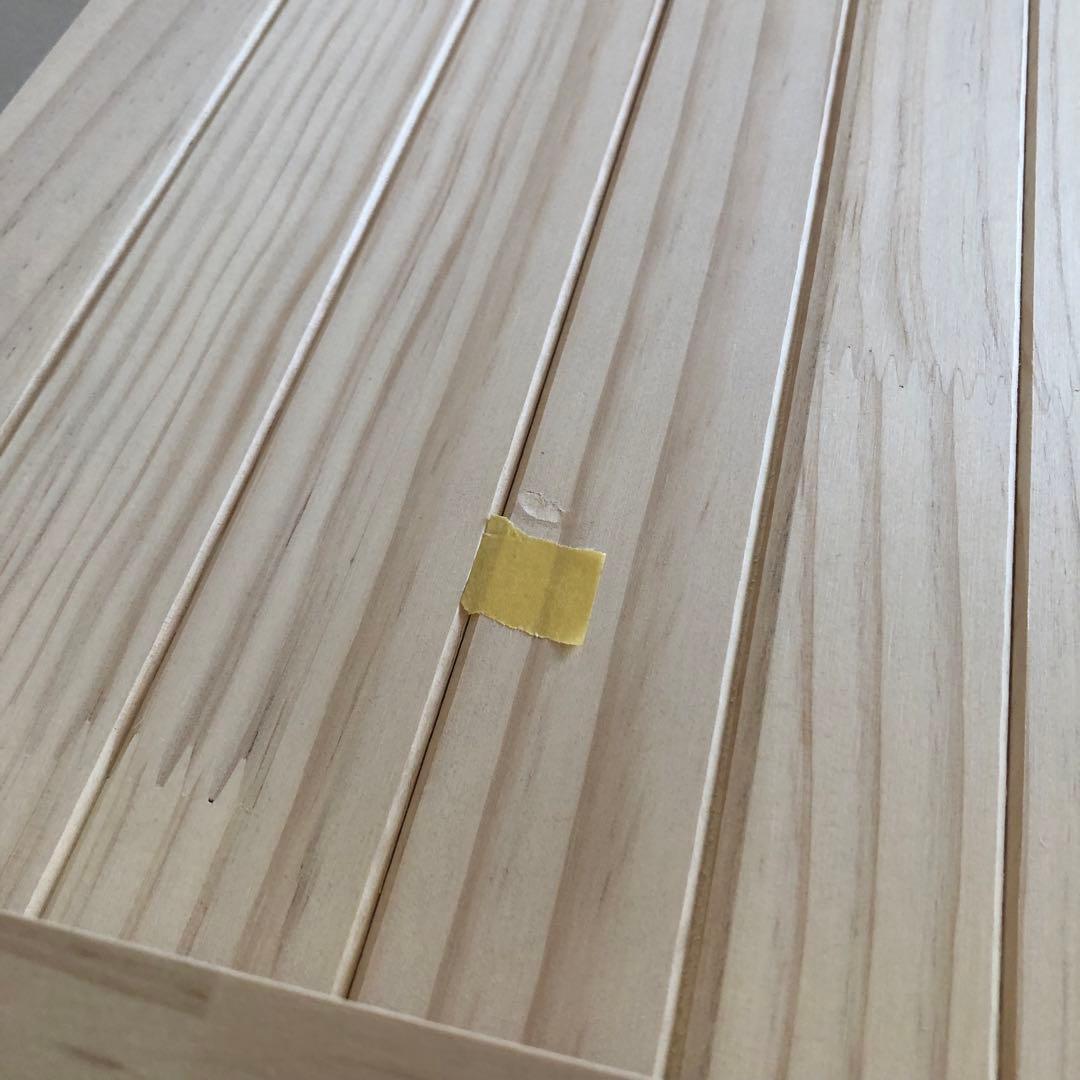 【未使用.送料込み】パイン材ユニットシェルフ3段幅820×奥行300×高さ830