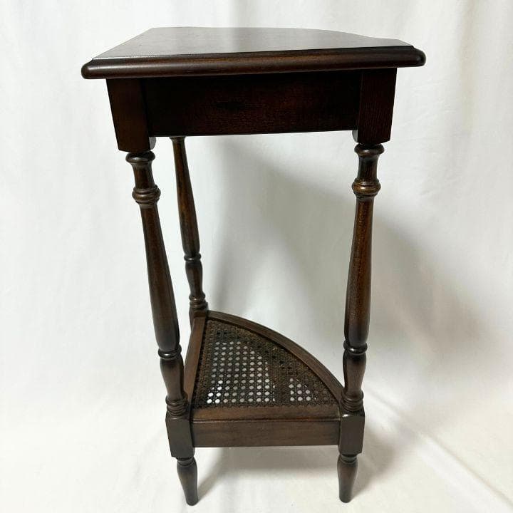 karimoku カリモク コロニアル コーナーラック ろくろ脚 クラシック