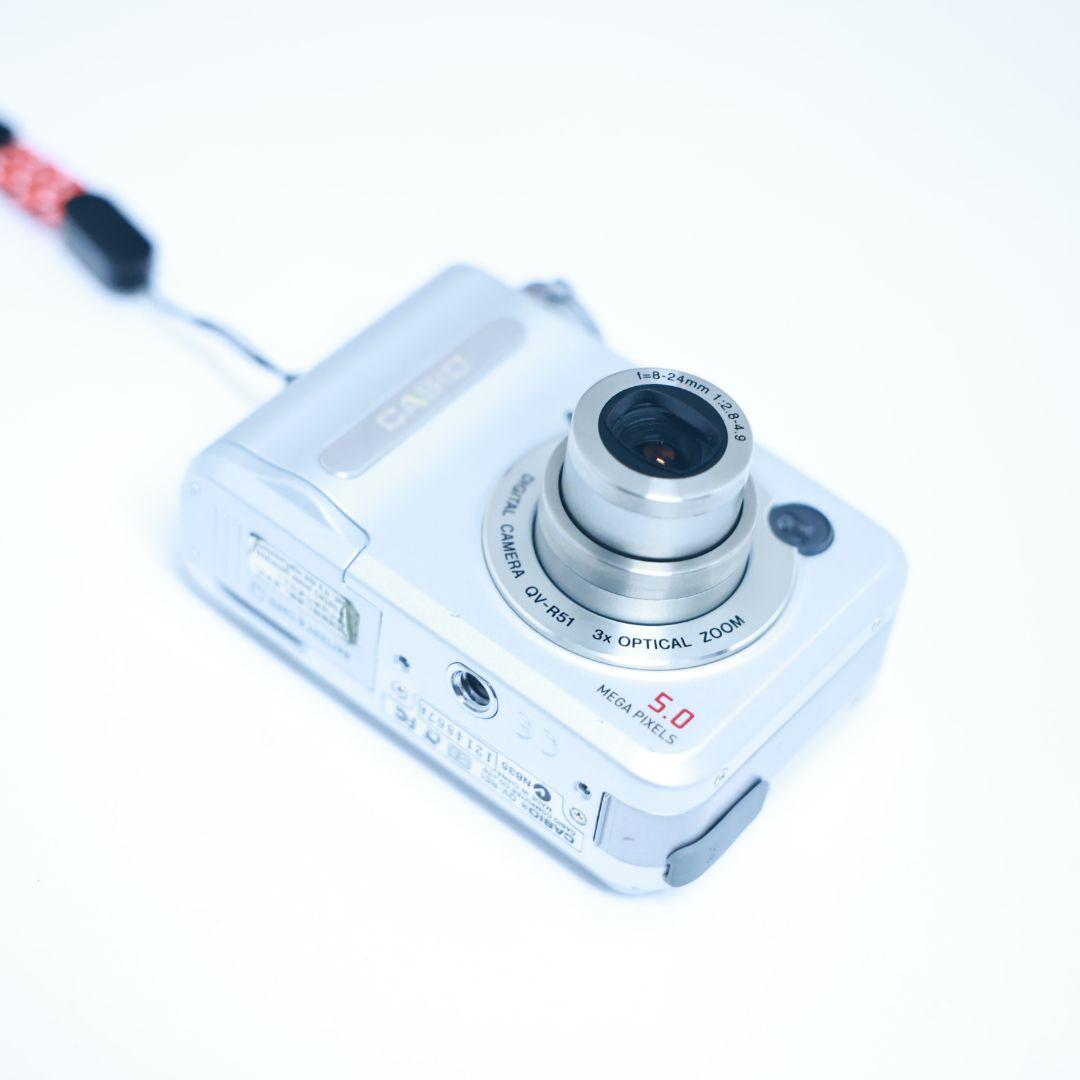 スマホ転送可 CASIOデジタルカメラ メモリーカード電池付き コンデジ