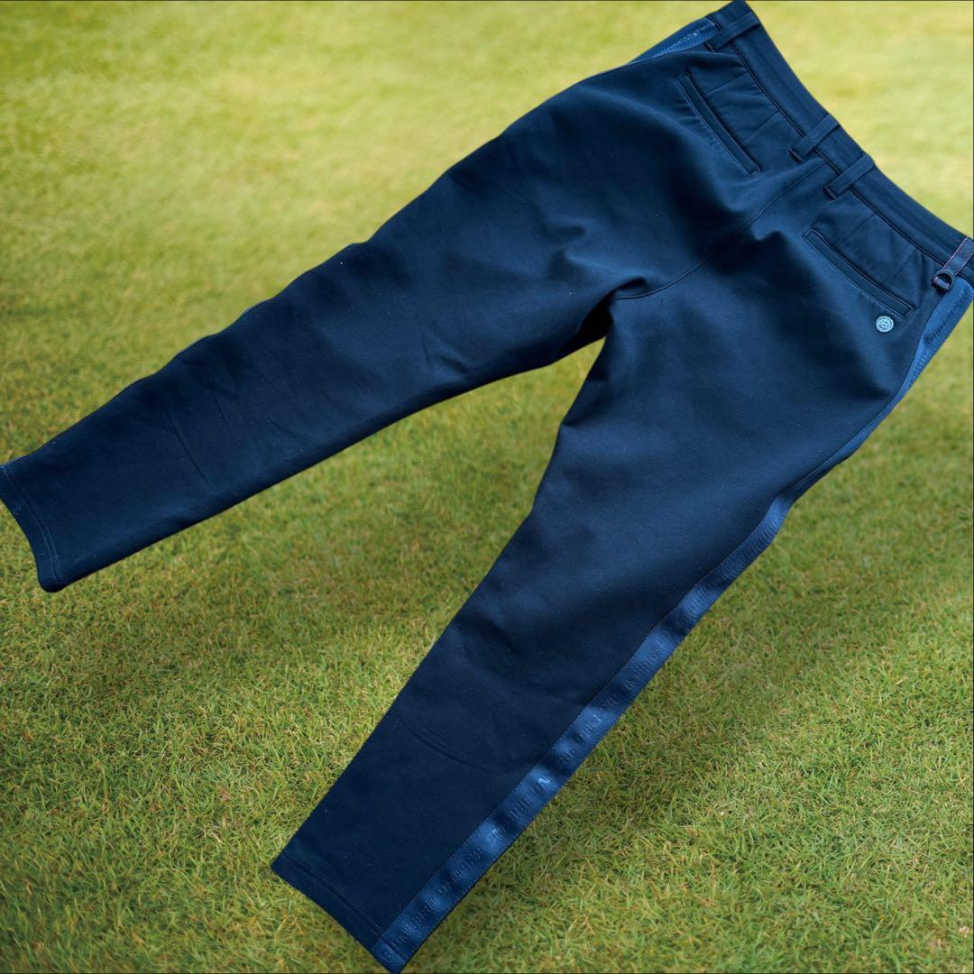 現行モデル　ブリーフィングゴルフ　パンツ　黒　M〜L相当　サイドライン